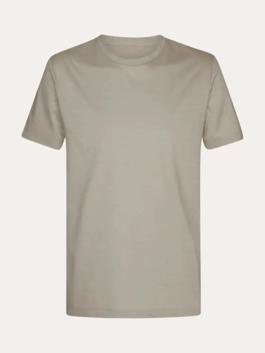 Luxury Men's Grayson Taupe Signature Supima T-shirt