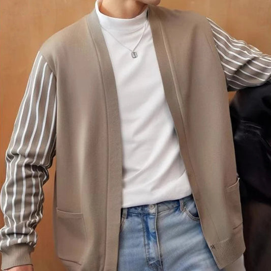 Liam | Stylish Vintage Patchwork Sweater