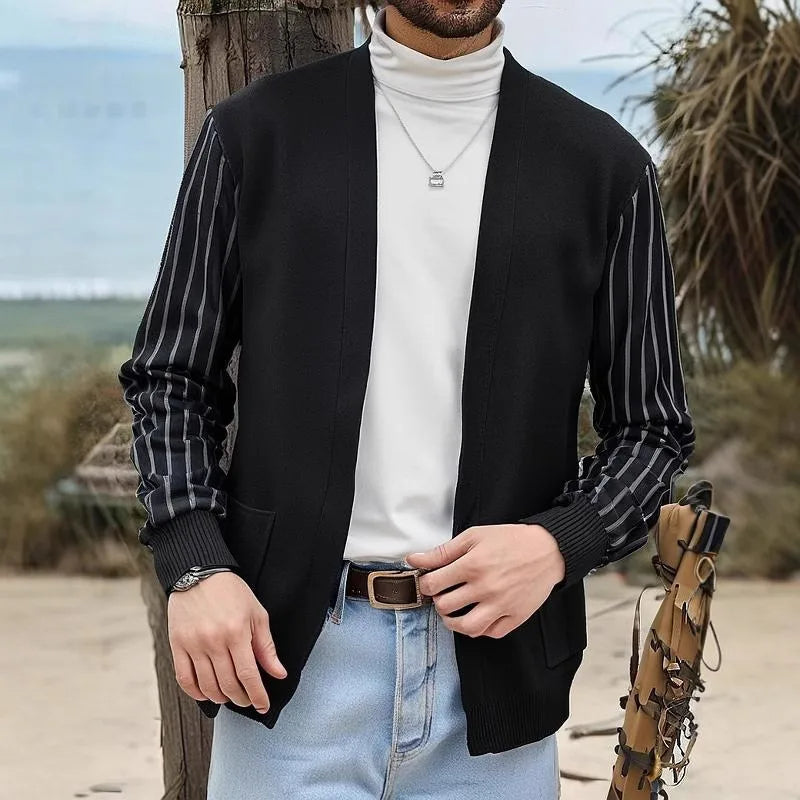 Liam | Stylish Vintage Patchwork Sweater