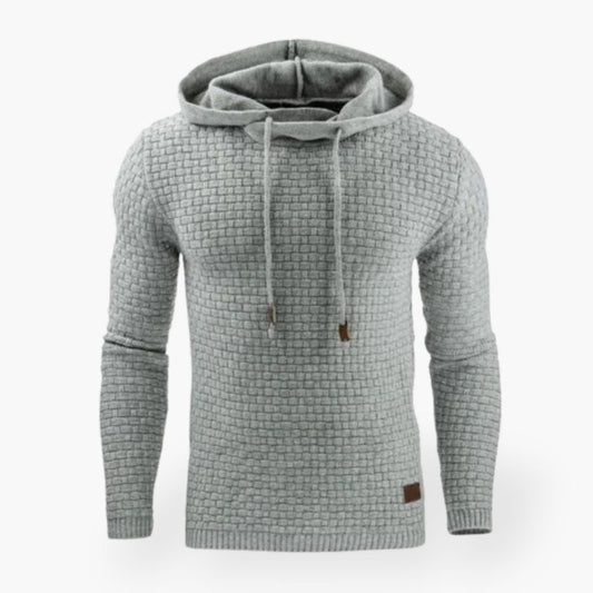 Oliver | Hooded sweater with textured pattern