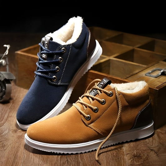 Nathan | Stylish Canvas Shoes With Plush Lining