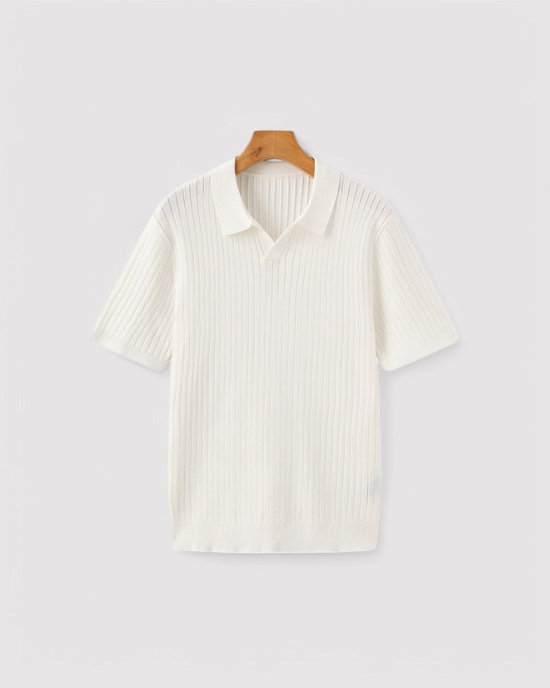Henry | Men's Premium Ribbed Polo Shirt