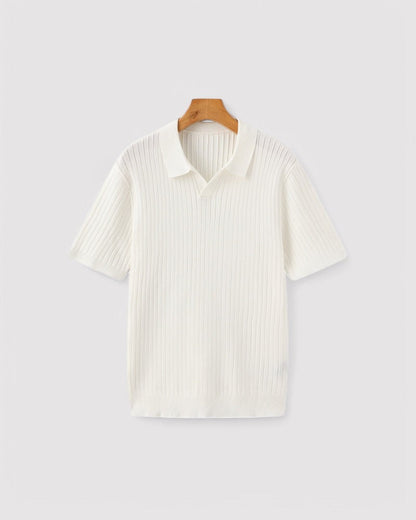 Henry | Men's Premium Ribbed Polo Shirt