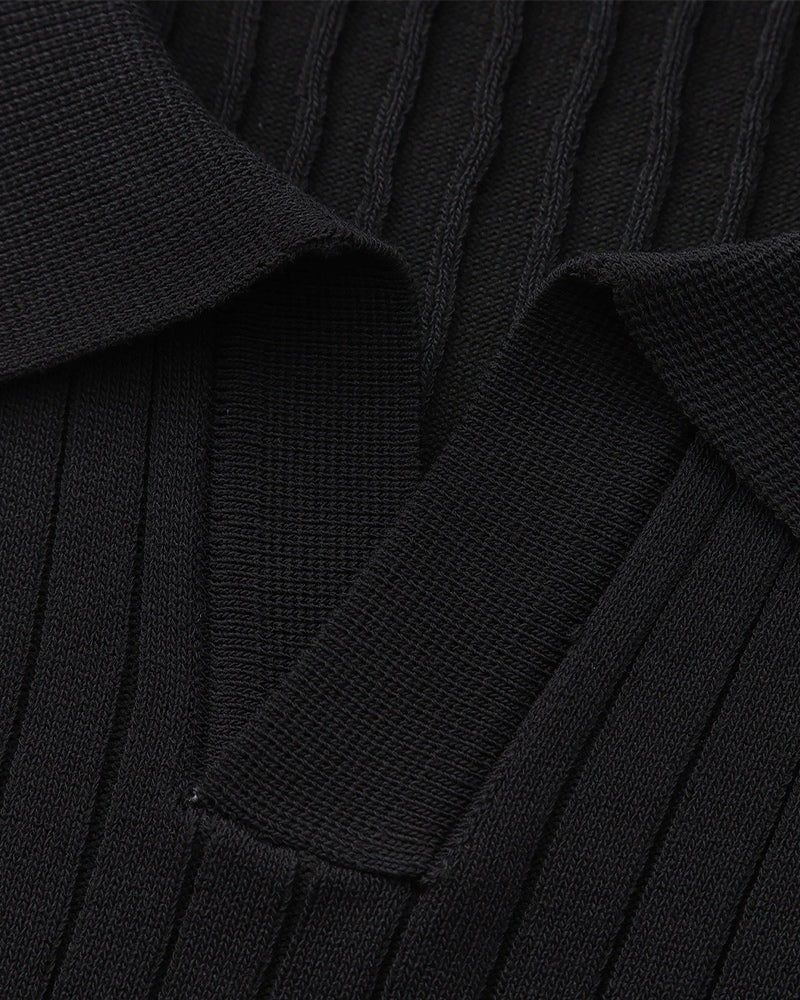 Henry | Men's Premium Ribbed Polo Shirt
