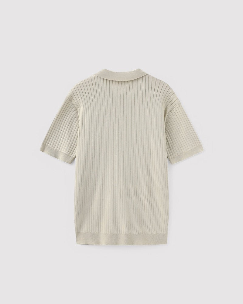 Henry | Men's Premium Ribbed Polo Shirt