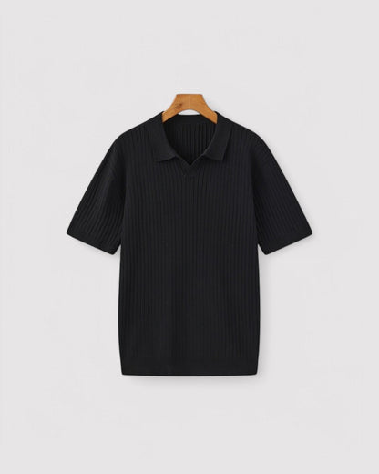 Henry | Men's Premium Ribbed Polo Shirt