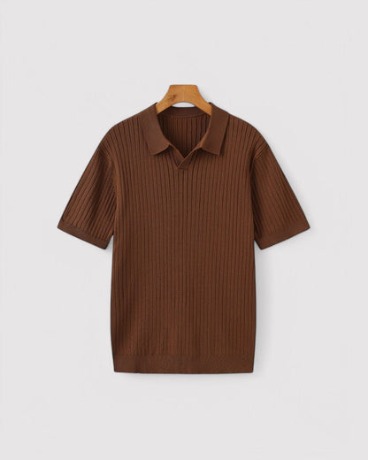 Henry | Men's Premium Ribbed Polo Shirt