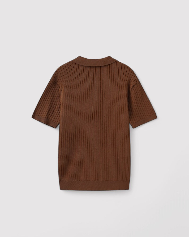 Henry | Men's Premium Ribbed Polo Shirt