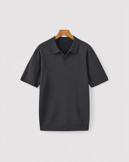 Henry | Men's Premium Ribbed Polo Shirt