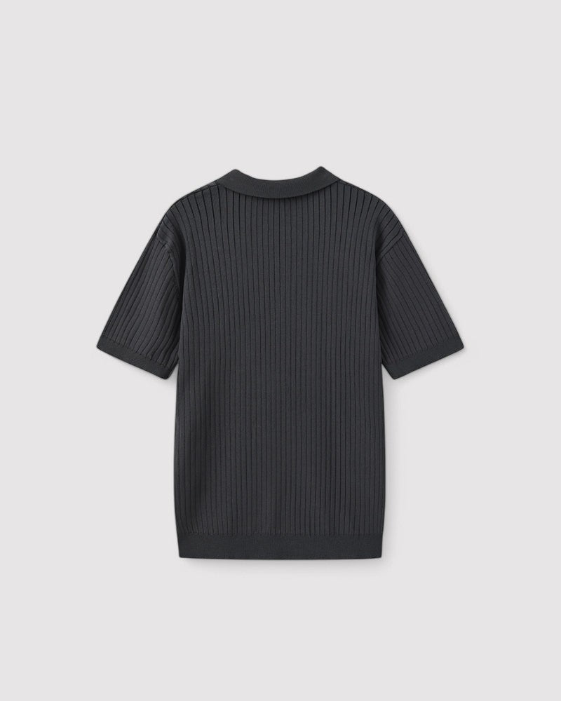 Henry | Men's Premium Ribbed Polo Shirt