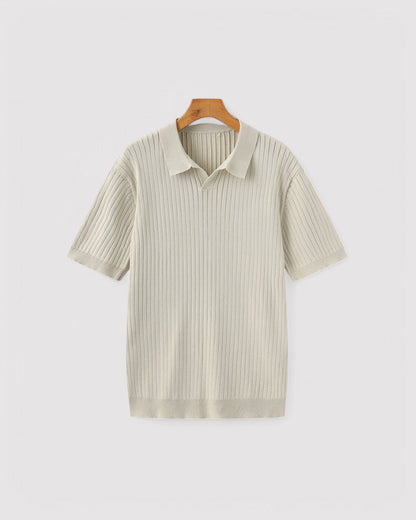 Henry | Men's Premium Ribbed Polo Shirt
