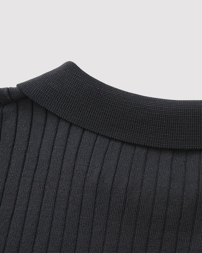 Henry | Men's Premium Ribbed Polo Shirt