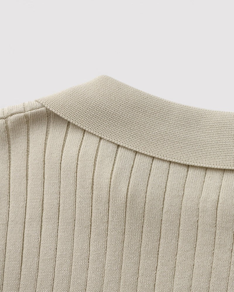 Henry | Men's Premium Ribbed Polo Shirt