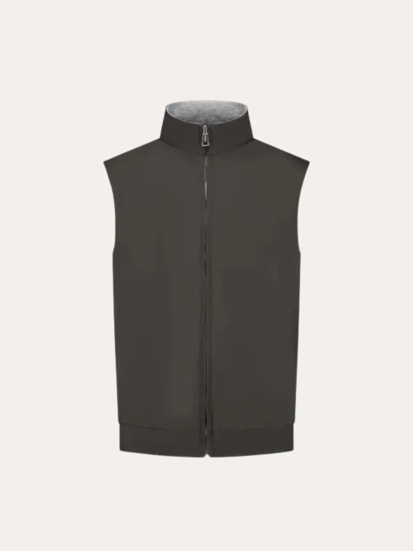 Breeze Reversible City Body Warmer - Black