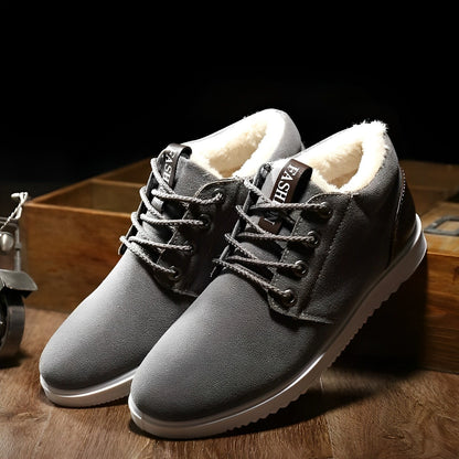Nathan | Stylish Canvas Shoes With Plush Lining