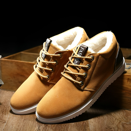 Nathan | Stylish Canvas Shoes With Plush Lining